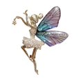 thumbnail image 1 of Tres broches de hadas y mariposas para abrigo, ramillete, moda femenina de alta gama y pin de ropa creativa, 1 of 5