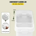 thumbnail image 4 of Dranite 21 Gallon Food Storage Bin, 400 Cup Commercial Ingredient Container with Scoop, 4 of 7