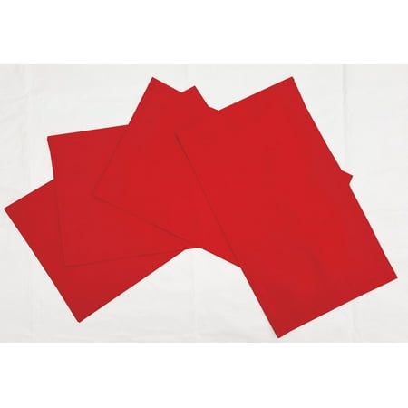 

Canvas Placemats by Penny s Needful Things (Wave - Set of 6) (Red)