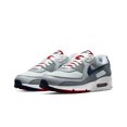 thumbnail image 1 of Zapatillas deportivas Air Max 90 de piel triple negro y blanco de caña baja con amortiguación Air Cushion para hombre y mujer, 1 of 4