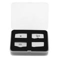 thumbnail image 4 of Khall Car Mirror Car Mirror Protect Suspension Hanging Adjustment Button Silver Sticker Modification Fit For Benz, 4 of 8