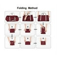 thumbnail image 5 of LNKOO Foldable Travel Duffel Bag for Women and Men,Waterproof Lightweight travel Waterproof Luggage bag for Sports, Gym, Vacation, 5 of 7