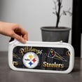 thumbnail image 2 of Bolsa de almacenamiento para la consola Switch de Steelers Team. También es adecuada para auriculares, cables de carga y otros accesorios pequeños de Switch., 2 of 5