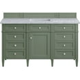 thumbnail image 6 of James Martin Vanities 650-V60S-SBR-3CAR Brittany 60" Single Basin Poplar Wood Vanity Set -, 6 of 7
