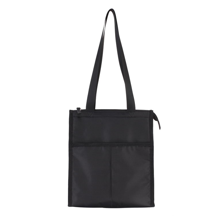Mainstays Black Polyester Reusable Lunch Bag, 7.5L photo 1