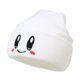 thumbnail image 1 of Sombrero de punto lindo patrón de bordado cálido, ligero, suave, elástico, ácido acrílico sombrero de punto de invierno blanco, 1 of 9