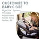 thumbnail image 5 of Britax Willow Brook S+ Baby Travel System, Infant Car Seat and Stroller Combo with Alpine Base, ClickTight Technology, SafeWash Insert and Cover, Glacier Onyx, 5 of 5