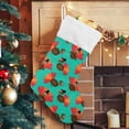 thumbnail image 5 of GZHJMY Christmas Stocking, Personalized Thanksgiving Large Candy Stocking, 1 PCS Hanging Gift Xmas Stocking Decoration for Family Holiday Party Ornaments Decor Fireplace, 5 of 7