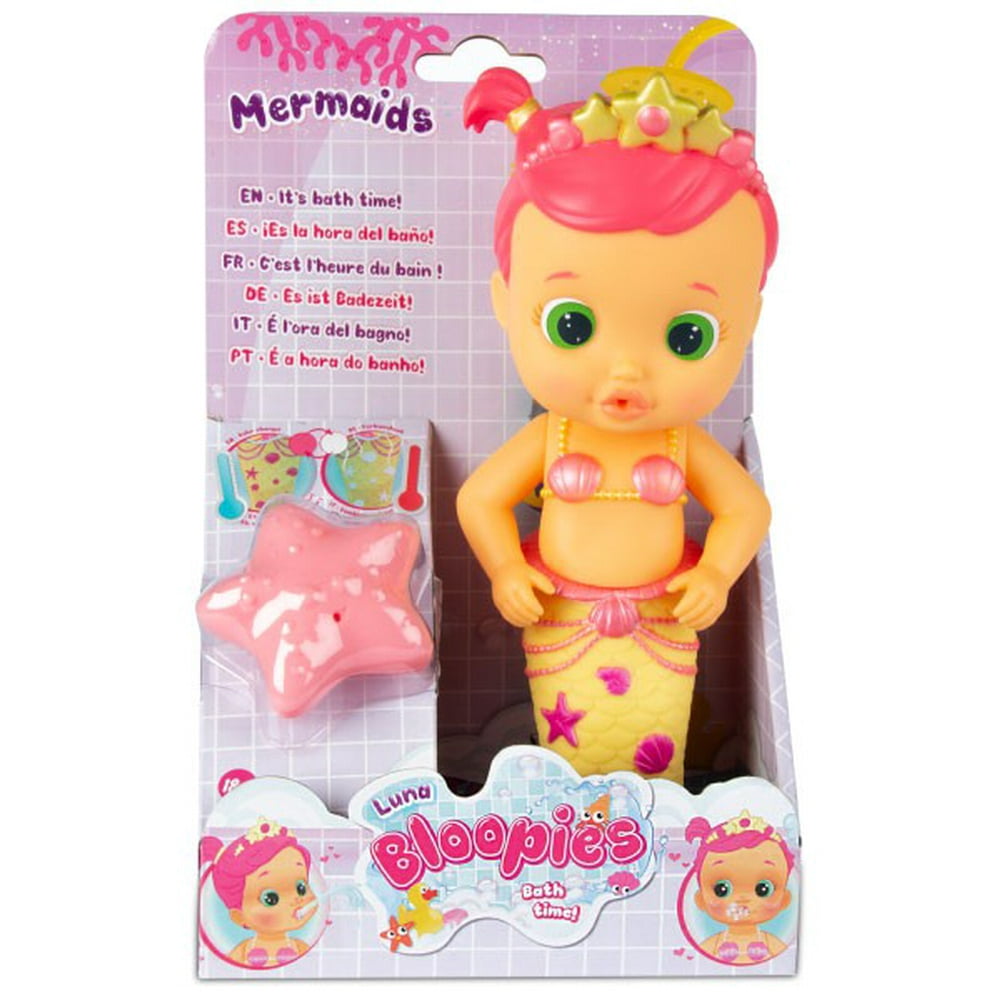 Bloopies Mermaids Luna Bath Doll