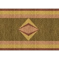 thumbnail image 1 of Ahgly Company Indoor Rectangle Patterned Saddle Brown Area Rugs, 2' x 5', 1 of 6