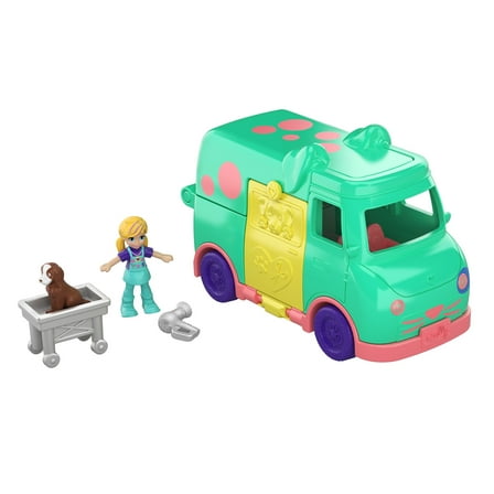 Polly Pocket Pollyville Pet Groomer Vehicle