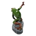 thumbnail image 2 of Green and Red Superhero Frog Spider Man in 3 Point Hero Pose Decor Figurine, 2 of 9