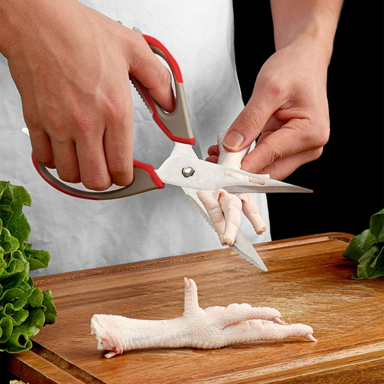 Kitchen Scissors Stainless Steel Chicken Shears Heavy Duty Meat