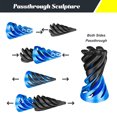 thumbnail image 4 of Mini Vortex Thread Illusion Imposible Pyramid Passthrough Escultura Fidget Toy 3D Impreso Espiral Cono Juguete Alivio Del Estrés Regalos para Y Adultos, 4 of 9