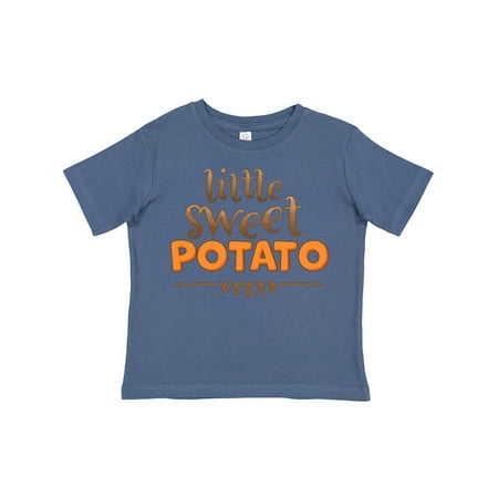 

Inktastic Thanksgiving Little Sweet Potato Gift Toddler Boy or Toddler Girl T-Shirt
