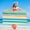C-Striped-01, variant on Beach Towels $15 & under. Sentuca Summer Beach Towels for Kids, Lightweight Hawaiian Bath Towel 29 x 59 Inch