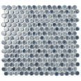 thumbnail image 2 of Merola Tile Fkompr-2 Hudson Penny Round - Sapphire, 2 of 7