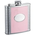 thumbnail image 1 of Visol VF5027 Supermodel Similicuir Rose Flacon de 6oz en Acier Inoxydable, 1 of 1