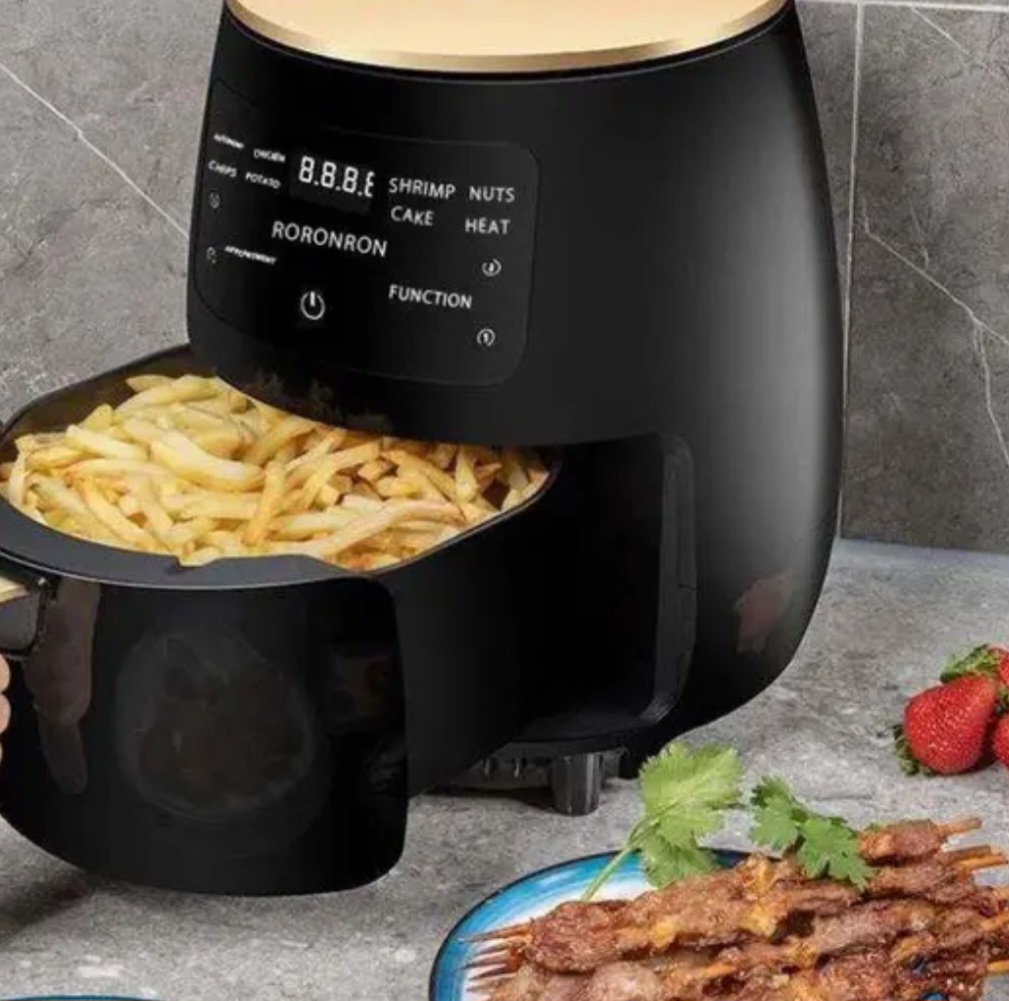 Divine Alliance 5 L Air Fryer, Black - Nonstick