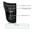 thumbnail image 4 of Spec-D Tuning Smoke LED Bar Tail Lights Compatible with 2015-2017 Ford F-150, Left + Right Pair Assembly, 4 of 8