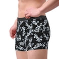 thumbnail image 3 of Kdxio Men's Boxer Briefs with Flower Print - Comfortable and Breathable Underwear for Everyday Wear, 3 of 7