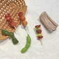 thumbnail image 3 of Hairpin Decorative Eye-catching Headdress Simulation Food Stewed Pork Ribs Lady Barrettes for Party, 3 of 7