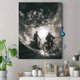 thumbnail image 4 of Qisvanset 12x16 Inch Cyberpunk Neon Bar Canvas Print Wall Art, 4 of 5