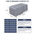 thumbnail image 1 of Kojooin Housse Robuste pour VR pour Roulotte, Housse de Campeur Imperméable à 4 Couches avec Protection de Toit Résistante aux UV, 1 of 6