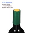 thumbnail image 4 of Unique Bargains 30mm/1.18' PVC Thermorétractable Bouchons de Bouteille de Vin Manches Vert 150Pack, 4 of 5