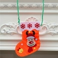 thumbnail image 5 of Vikakiooze 2022 DIY Handmade Christmas Socks Backpack Small Gift Gift Bag Prize Christmas Socks, 5 of 5