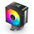 thumbnail image 1 of Ventilador Enfriamiento CPU Enfriador Argb 4 Tubería Calor 9 Cm Radiador PWM Control Temperatura MUTE para Intel LGA 1700 1200115X AM4, 1 of 9