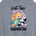 thumbnail image 3 of Disney - Eat the Rainbow Minnie - Women's Racerback Tank Top, 3 of 5