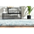 thumbnail image 5 of Abani Azure Collection Grey Blue 4' x 6' Vintage Area Rug, 5 of 5