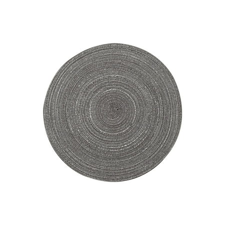

Dealovy 18cm Ramie Cotton Yarn Table Mat Insulation Pad (Satin Dyeing)