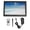 Black - US Plug, variant on Rupoun 8 inches / 20.3 cm Digital Photo Frame 1280x800 HD IPS Display Screen Switching USB and Storage Card Slots Picture Frame 100-240V White US Plug