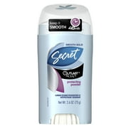 Secret Outlast with Olay Smooth Solid Antiperspirant and Deodorant, Protecting Powder 2.6 oz