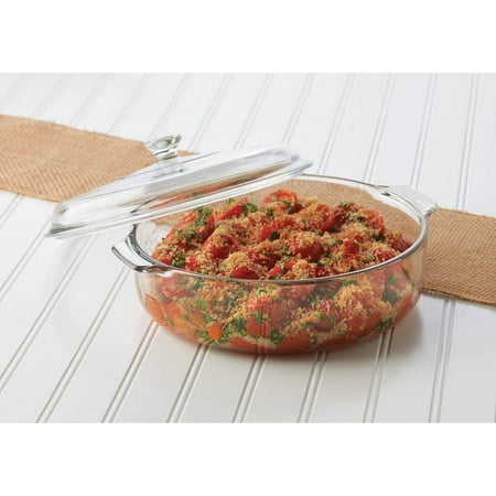 Libbey 3.2 Quart Glass Casserole & Cover (The Best Sausage Casserole)