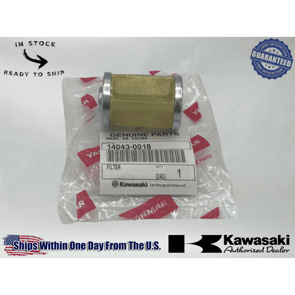 Kawasaki OEM 2016-24 Mule Pro DX DXT Water Separator Filter 14043-0018 1