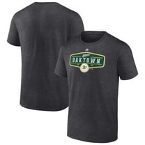 Men's Fanatics Heathered Charcoal Oakland Athletics Engage T-Shirt