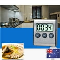 Pyramidti Stainless Steel Digital Kitchen Timer Professional Minute