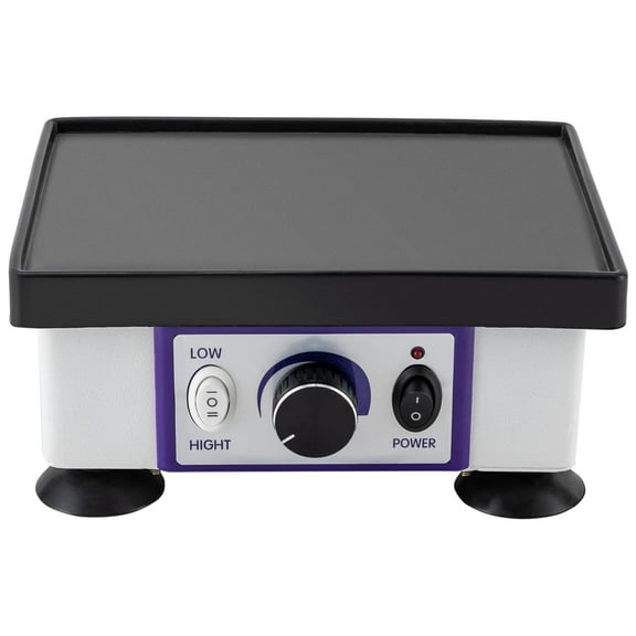 Miumaeov Lab Vibrator Square Quartet Vibrator, JG-203A Model Plaster Oscillator Gypsum Mixing Machine, 110V/120W Lab Equipment