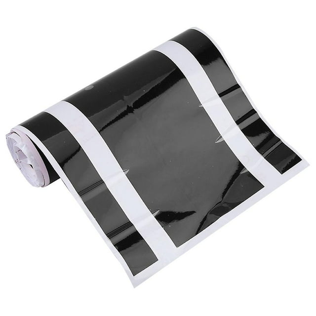 Autocollant pour capot de voiture, autocollant décoratif pour carrosserie, moteur, capot, rayures (noir)