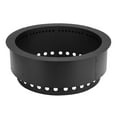 thumbnail image 2 of Aoodor 36" Wood Burning Smokeless Fire Pit Ring, Double-Layer Metal Fire Pit Insert for Backyard Bonfire & Outdoor BBQ, 2 of 9