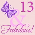 thumbnail image 2 of CafePress - Fabulous 13Th Birthday For Girls Long Sleeve Infan - Long Sleeve Infant T-Shirt, 2 of 2