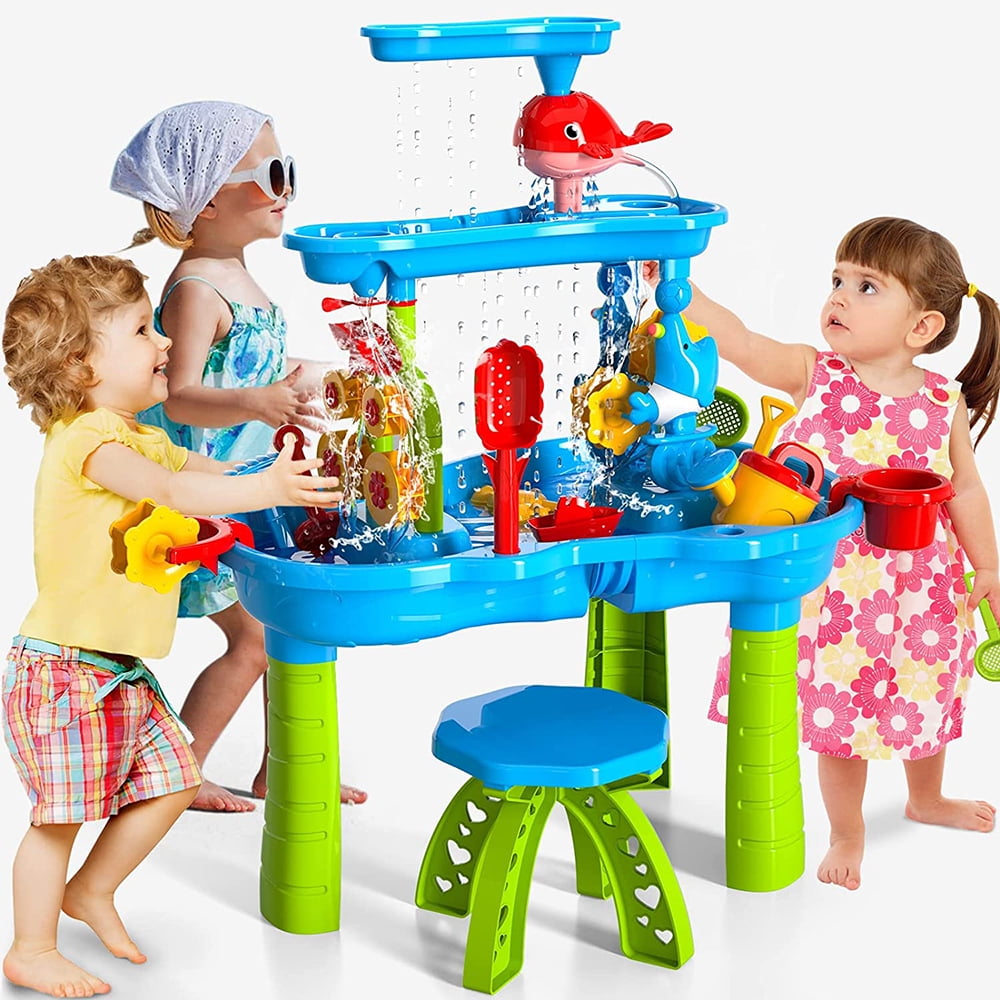 Outdoor Water Activity Table For Toddlers