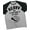 T-Shirt Heather Grey, variant on GYMISH RAGLAN Heavy Lift Workout Gym T-Shirt – Funny Gym Shirt for Men, Men's Weightlifting Tee, Fitness & Bodybuilding Apparel