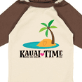 thumbnail image 4 of Inktastic Kauai Time Hawaii Island Boys or Girls Long Sleeve Baby Bodysuit, 4 of 5