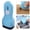 Blue, variant on STONEGO Identity Protection Roller Stamp with Cutting Tool - Wide Rolling Stamp for Theft Prevention and Secure Confidential Information - Essential for Privacy Protection