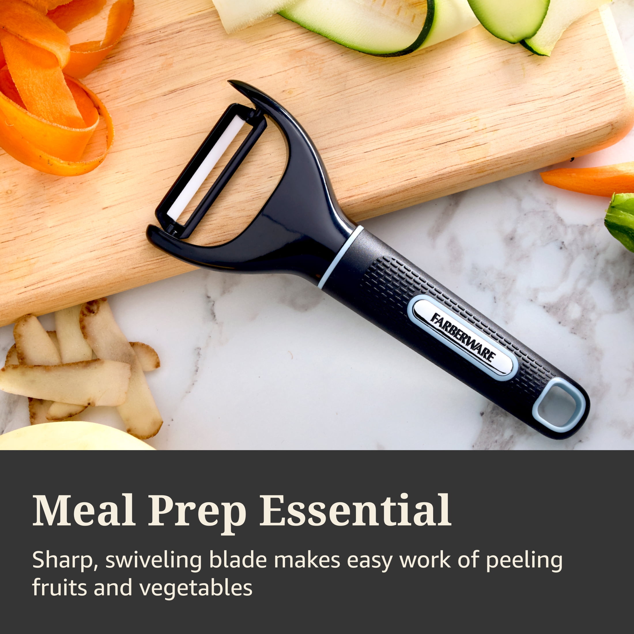Farberware Soft Grips Ceramic Blade Y Peeler