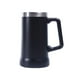 thumbnail image 2 of Taza de café de acero inoxidable , vaso de camping al vacío, taza térmica de viaje de doble pared de 24 , para viajes en automóvil de Negro Soledad Taza de café, 2 of 9